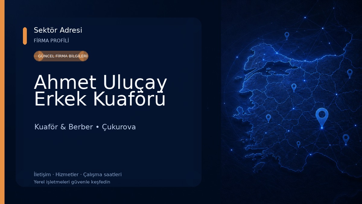 Ahmet Uluçay Erkek Kuaförü Kuaför & Berber
