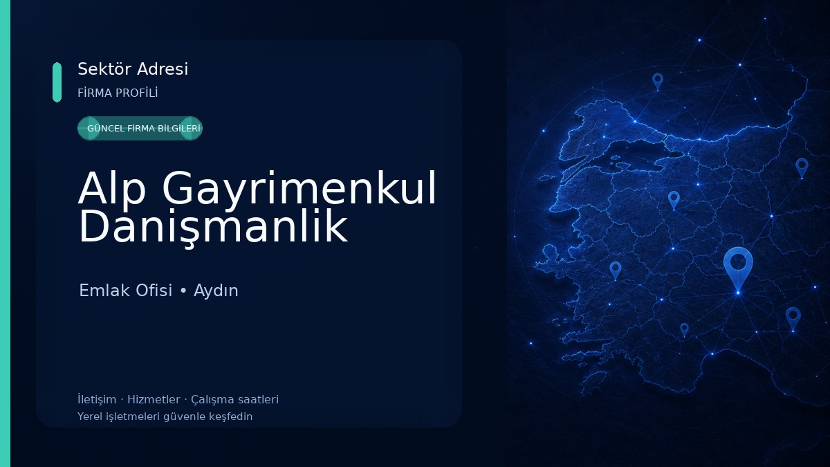 Alp Gayrimenkul Danişmanlik Emlak Ofisi