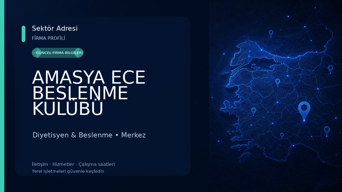 AMASYA ECE BESLENME KULÜBÜ Diyetisyen & Beslenme
