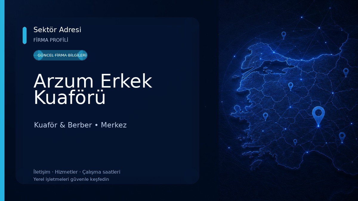 Arzum Erkek Kuaförü Kuaför & Berber