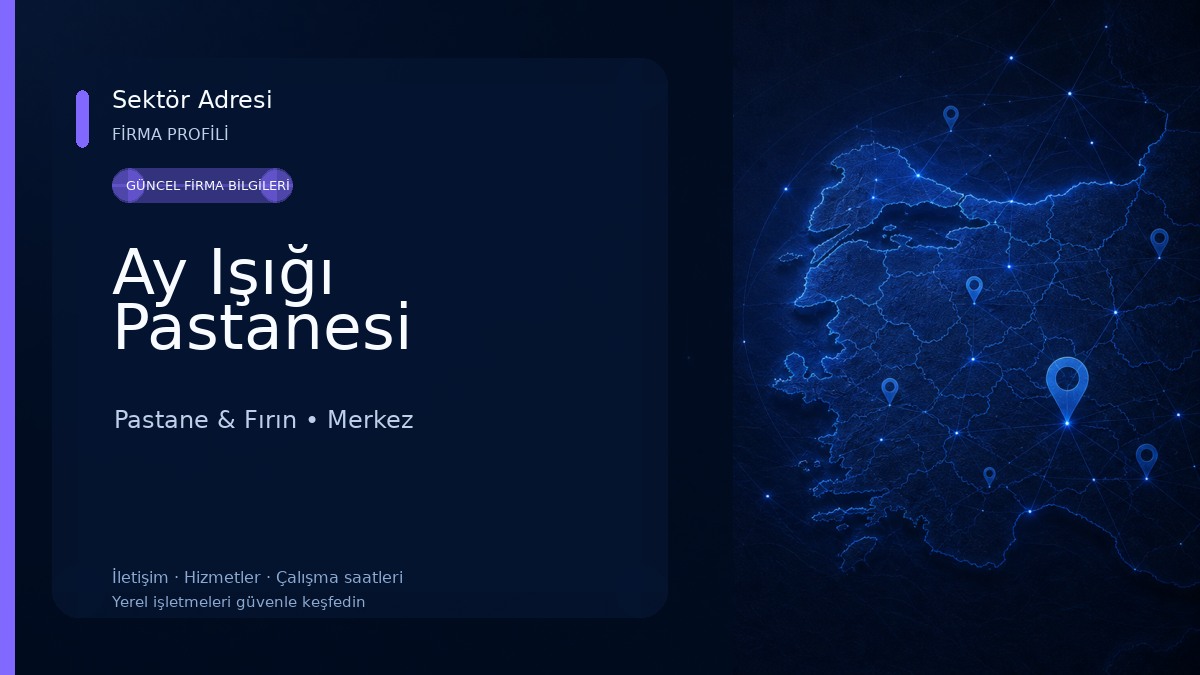 Ay Işığı Pastanesi Pastane & Fırın