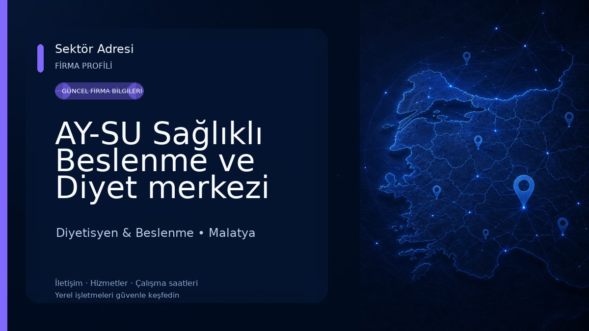 AY-SU Sağlıklı Beslenme ve Diyet merkezi Diyetisyen & Beslenme