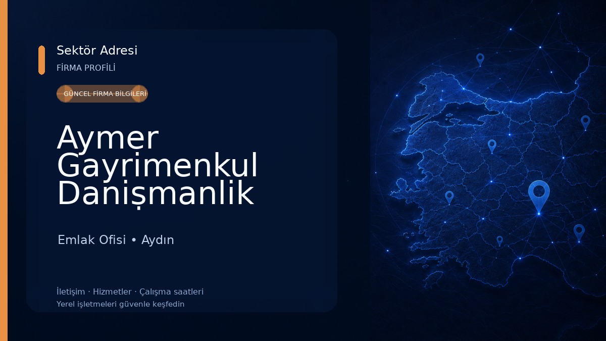Aymer Gayrimenkul Daniṣmanlik Merkezi Emlak Ofisi