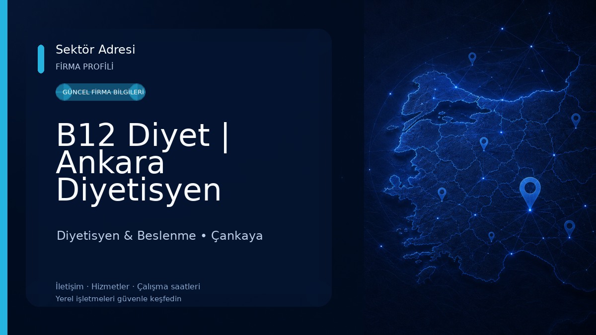 B12 Diyet | Ankara Diyetisyen
