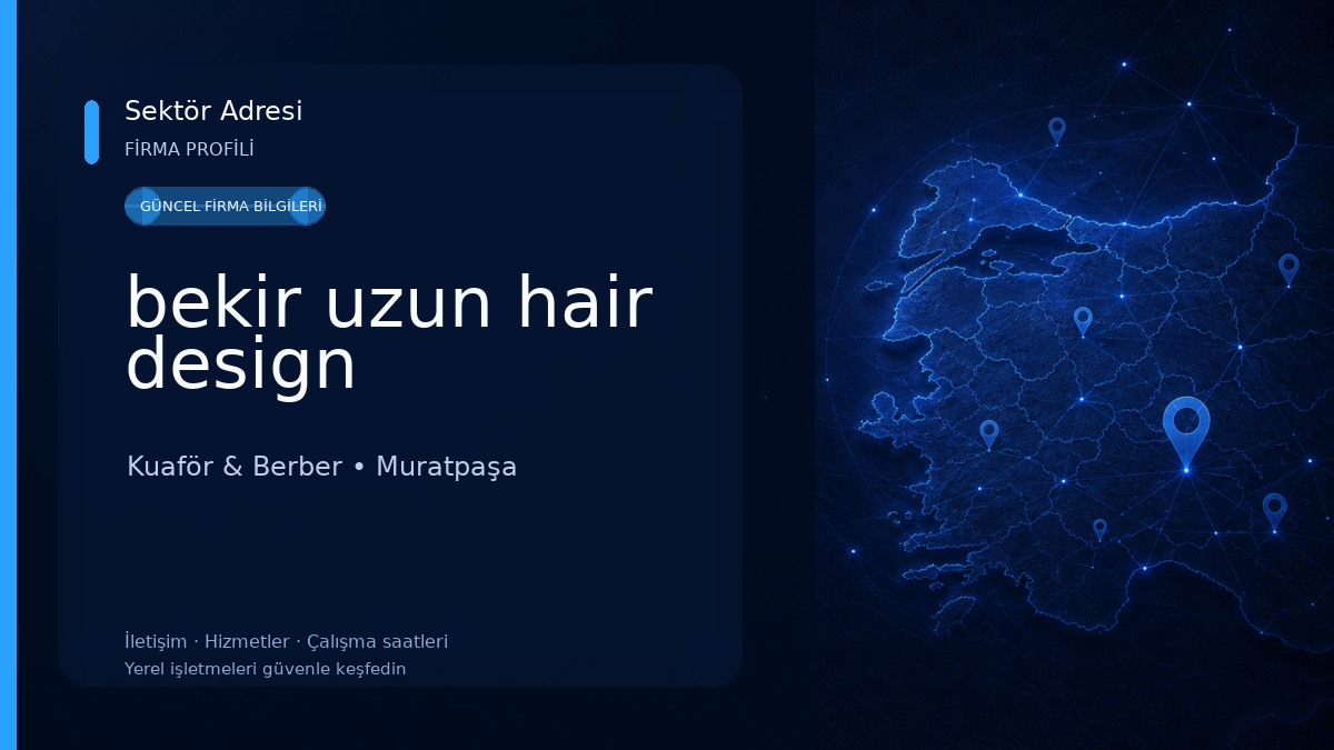 bekir uzun hair design Kuaför & Berber