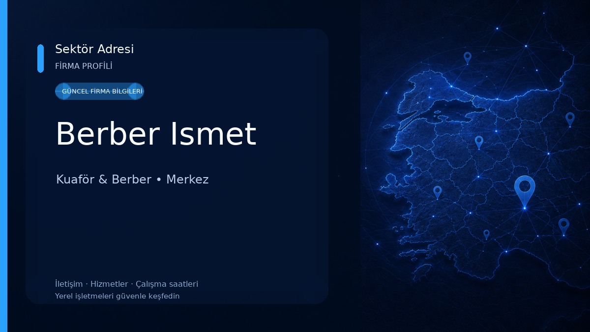Berber Ismet Kuaför & Berber