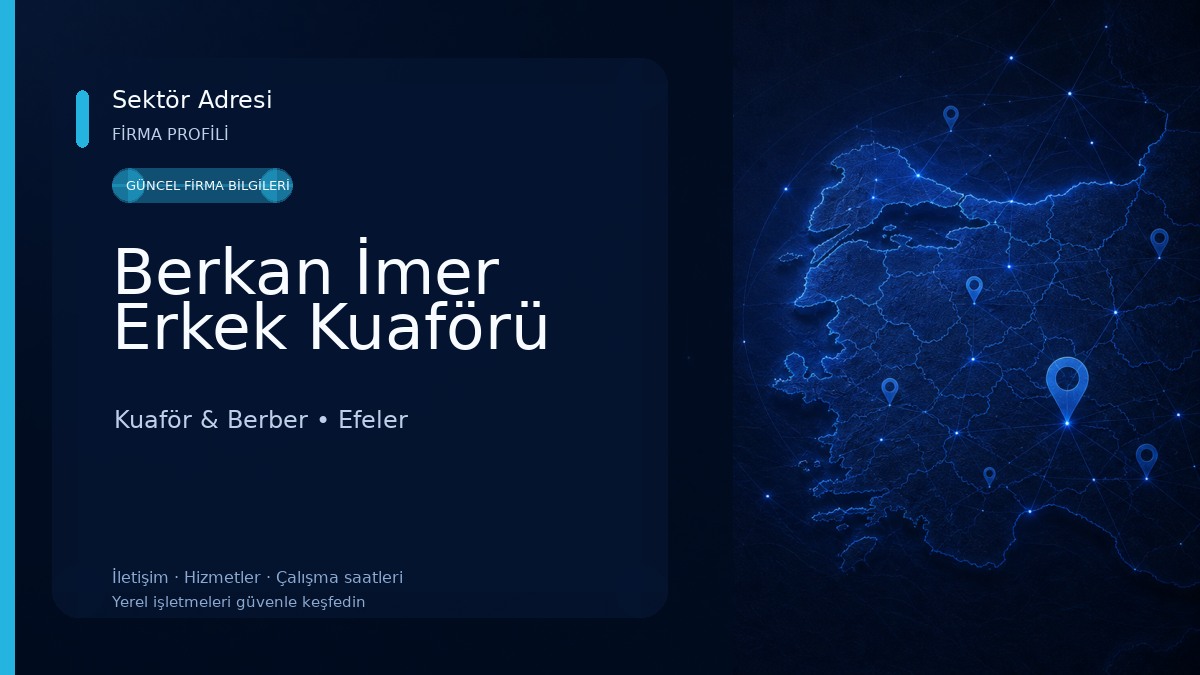 Berkan İmer Erkek Kuaförü Kuaför & Berber