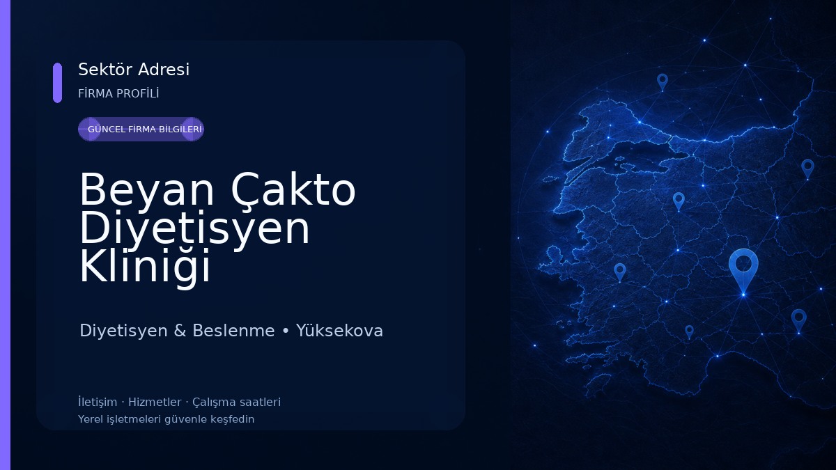 Beyan Çakto Diyetisyen Kliniği 