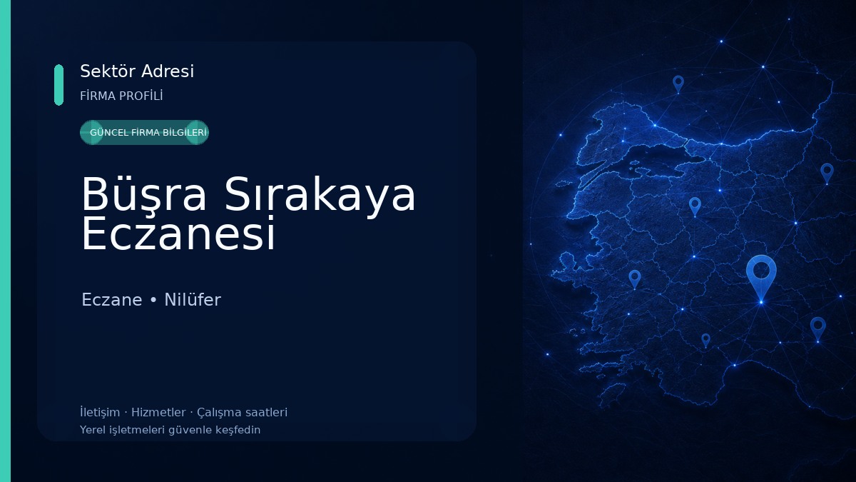 Büşra Sırakaya Eczanesi Eczane