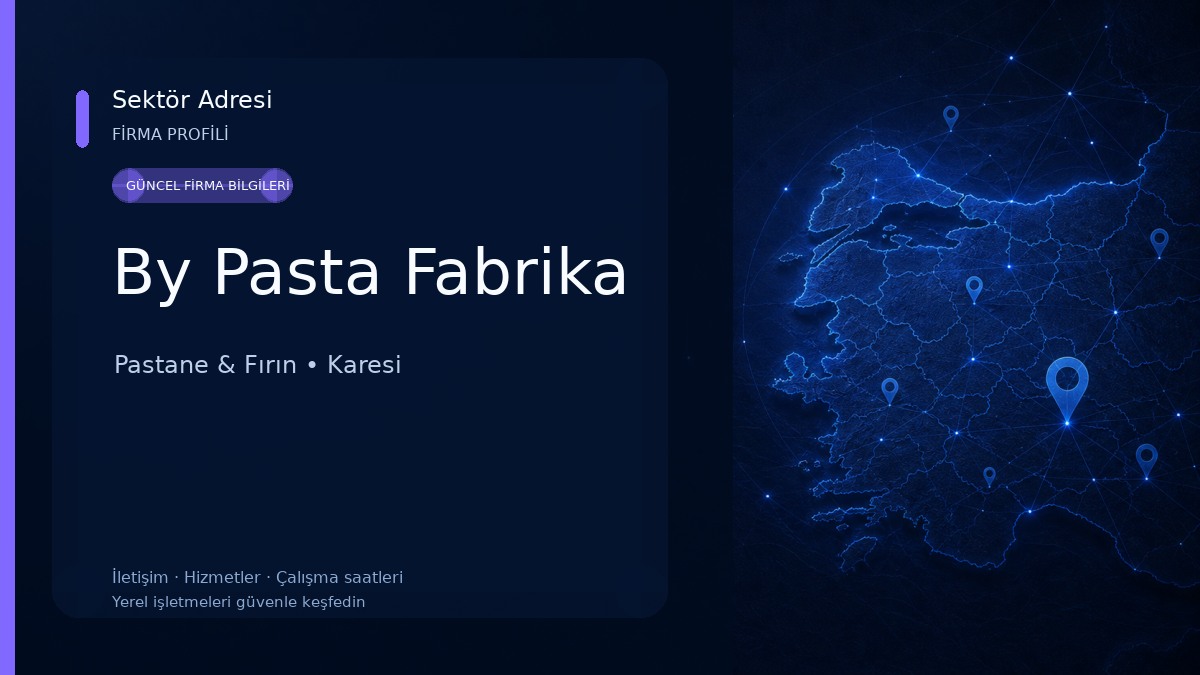By Pasta Fabrika Pastane & Fırın