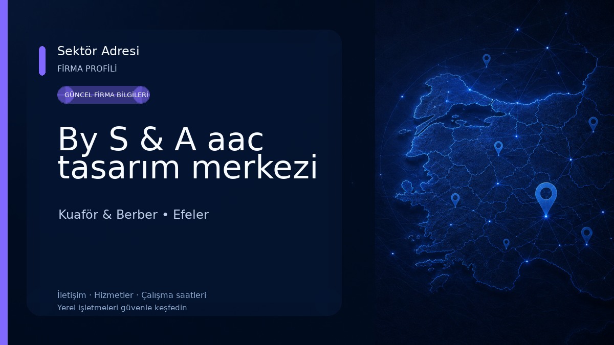 By S & A aac tasarım merkezi Kuaför & Berber