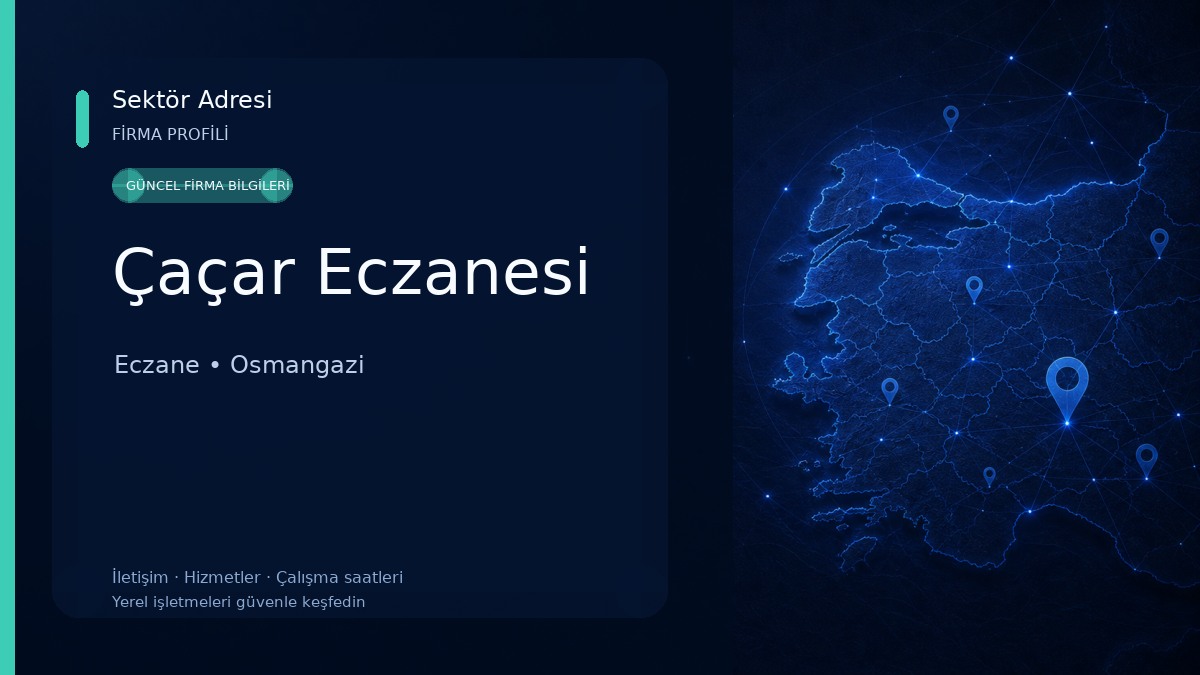 Çaçar Eczanesi Eczane