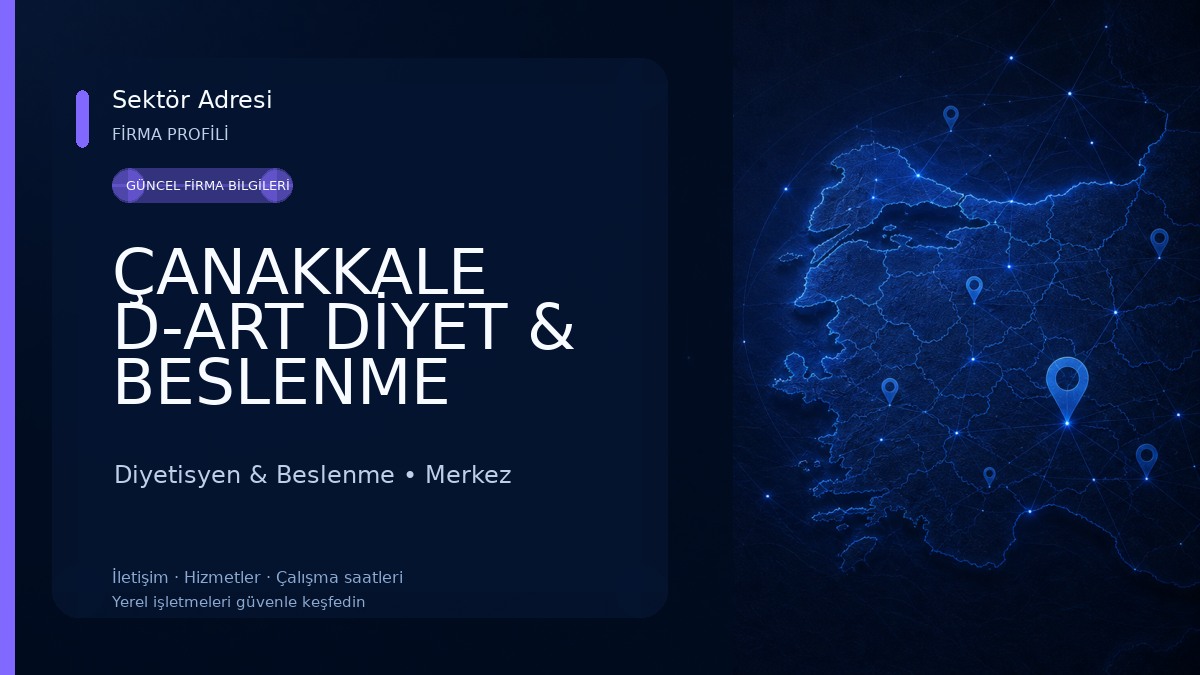 ÇANAKKALE D-ART DİYET & BESLENME