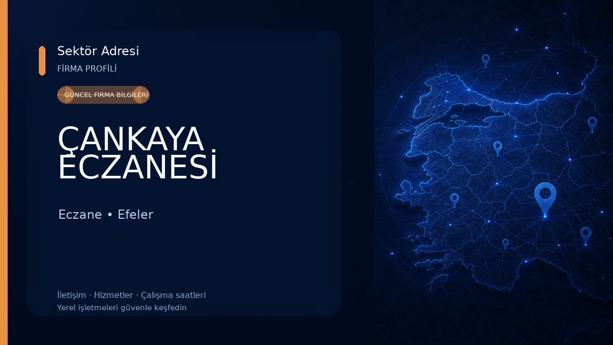 ÇANKAYA ECZANESİ Eczane