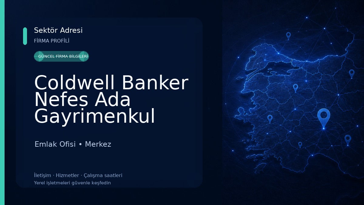 Coldwell Banker Nefes Ada Gayrimenkul Emlak Ofisi