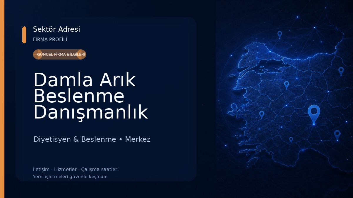 Damla Arık Beslenme Danışmanlık Merkezi Diyetisyen & Beslenme