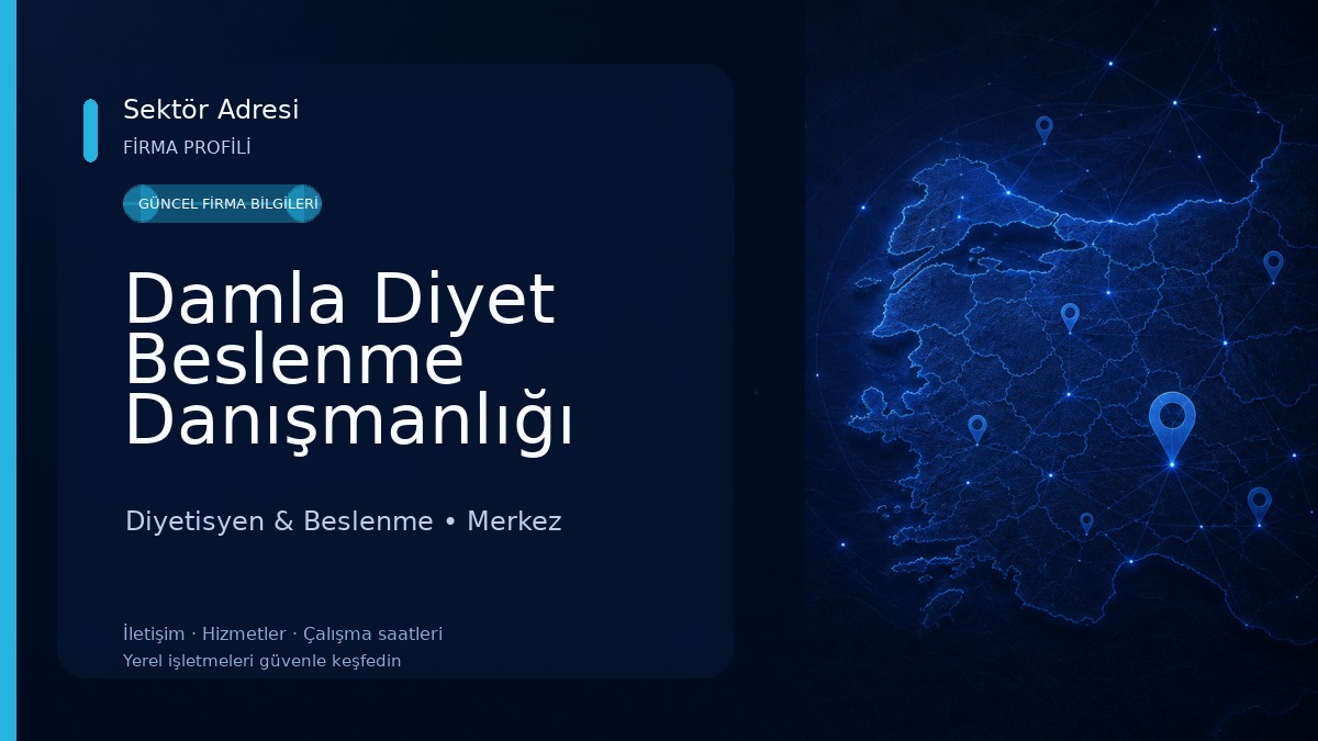 Damla Diyet Beslenme Danışmanlığı Diyetisyen & Beslenme