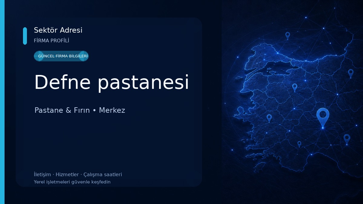 Defne pastanesi Pastane & Fırın