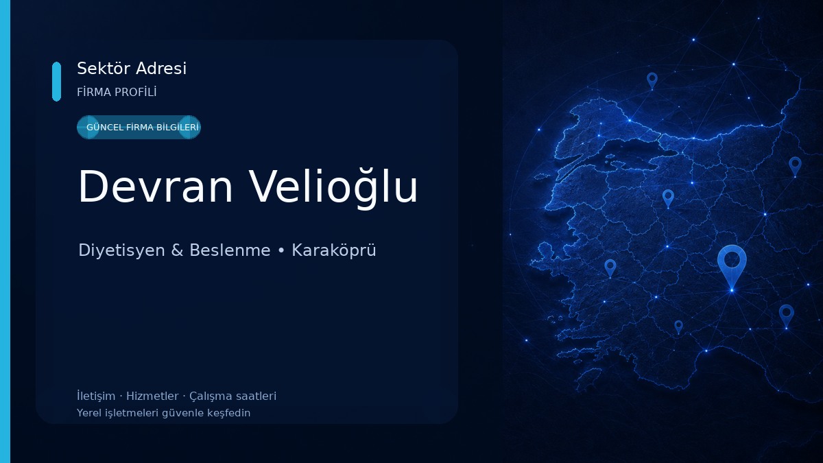 Devran Velioğlu Diyetisyen & Beslenme