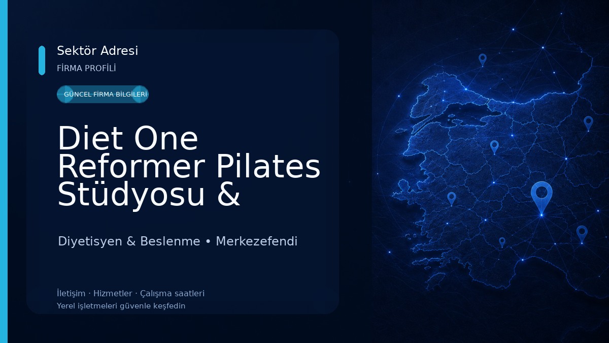 Diet One Reformer Pilates Stüdyosu & Diyetisyen Damla Tizan Diyetisyen & Beslenme