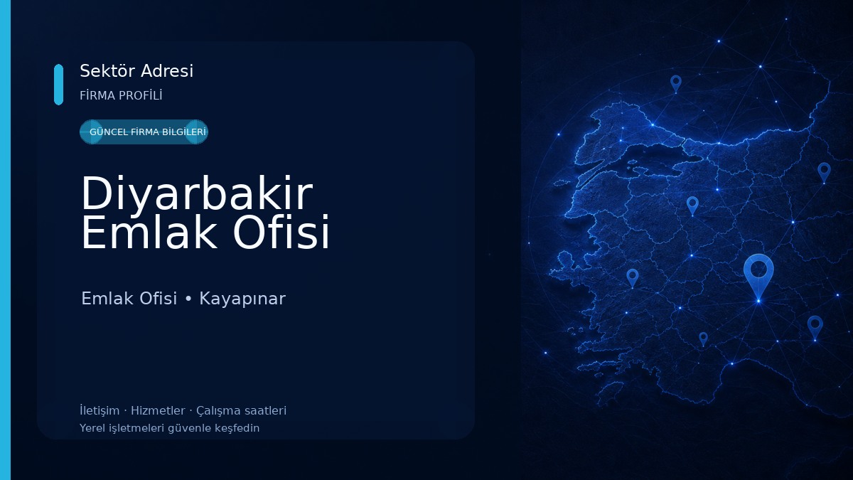 Diyarbakir Emlak Ofisi Emlak Ofisi