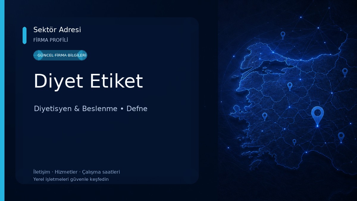 Diyet Etiket Diyetisyen & Beslenme