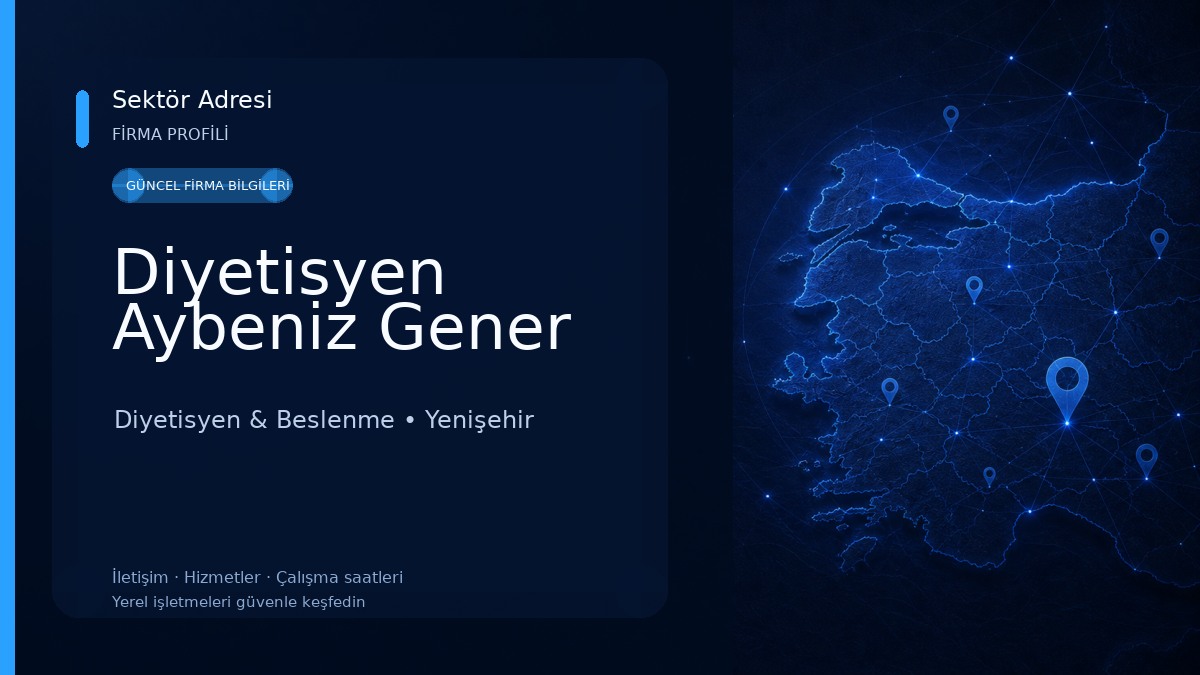 Diyetisyen Aybeniz Gener Diyetisyen & Beslenme