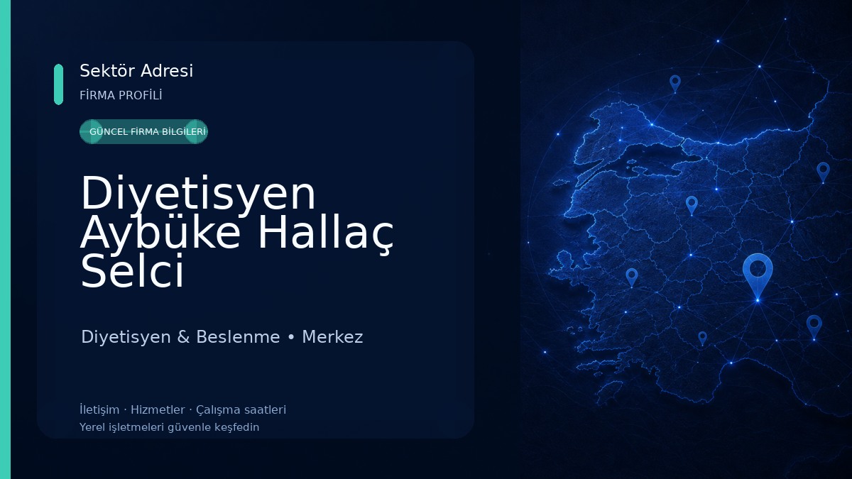 Diyetisyen Aybüke Hallaç Selci Diyetisyen & Beslenme