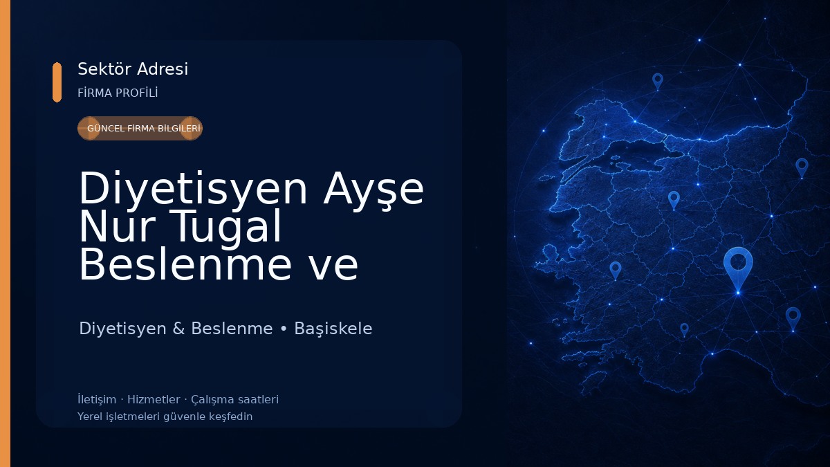 Diyetisyen Ayşe Nur Tugal Beslenme ve Diyet Danışmanlığı Diyetisyen & Beslenme