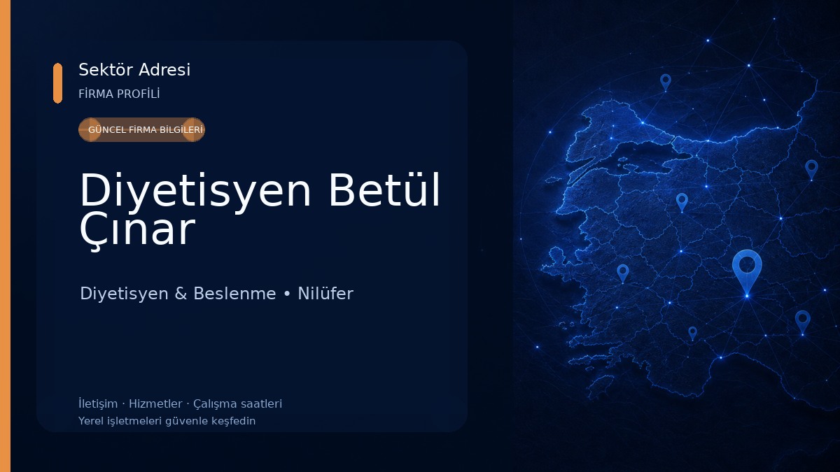 Diyetisyen Betül Çınar Diyetisyen & Beslenme