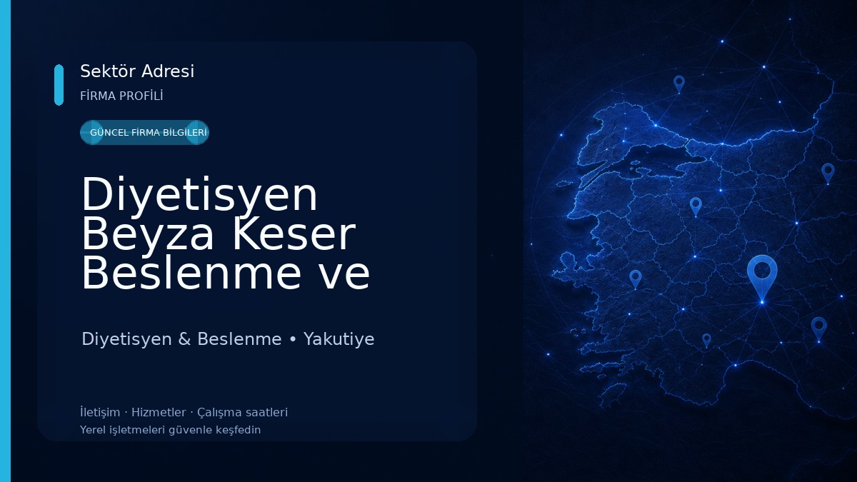 Diyetisyen Beyza Keser Beslenme ve Diyet Danışmanlığı Diyetisyen & Beslenme