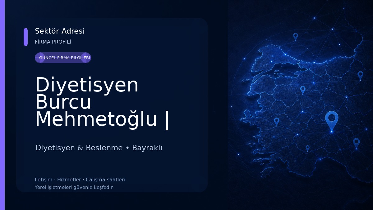 Diyetisyen Burcu Mehmetoğlu | İzmir Diyetisyen | Sporcu Diyetisyeni Diyetisyen & Beslenme