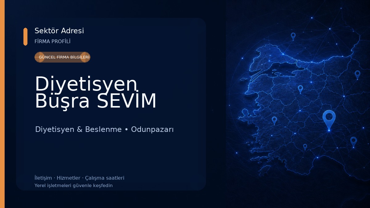 Diyetisyen Büşra SEVİM Diyetisyen & Beslenme