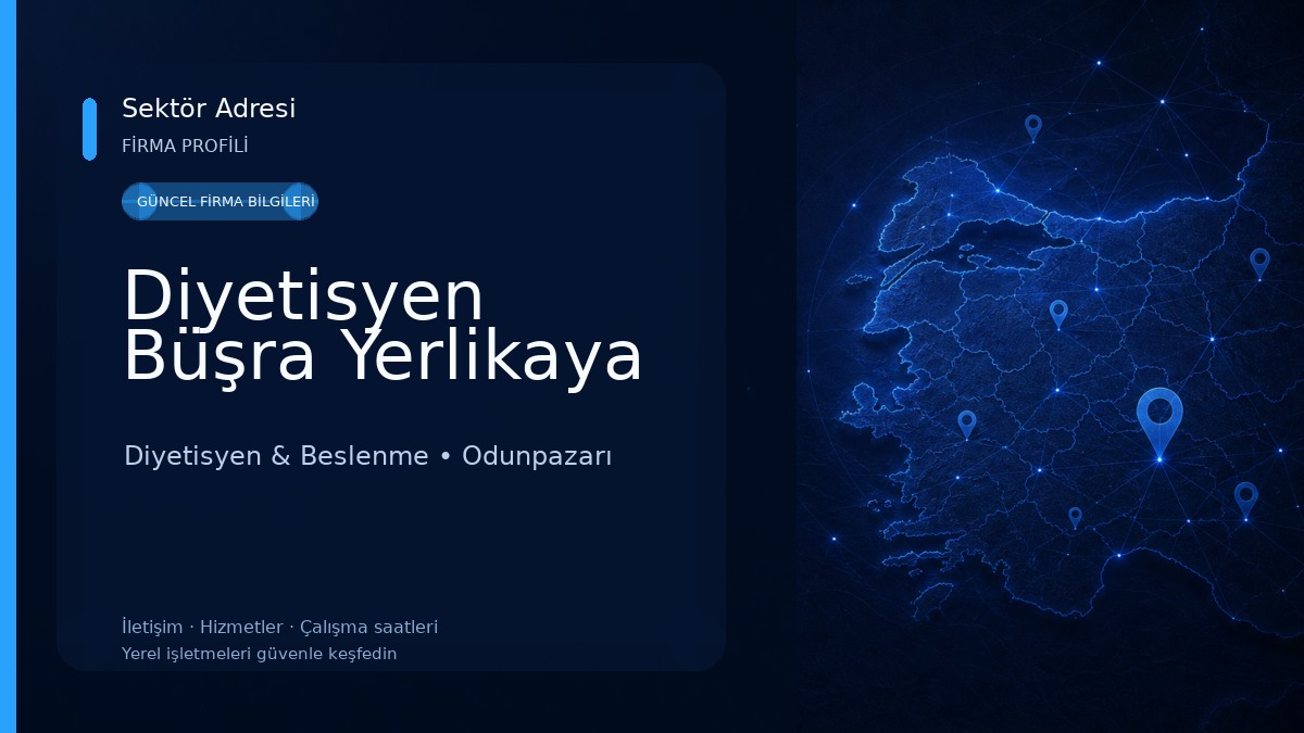 Diyetisyen Büşra Yerlikaya
