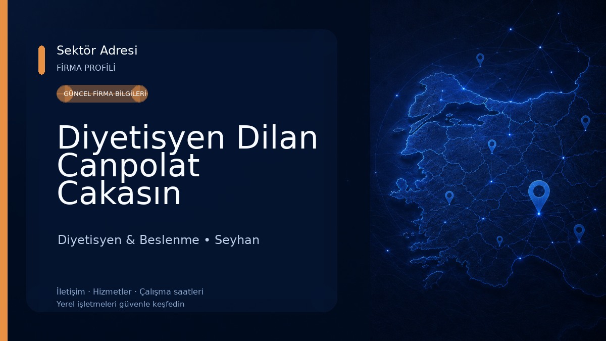 Diyetisyen Dilan Canpolat Cakasın Beslenme ve Diyet Danışmanlığı Diyetisyen & Beslenme