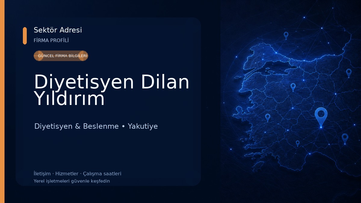Diyetisyen Dilan Yıldırım