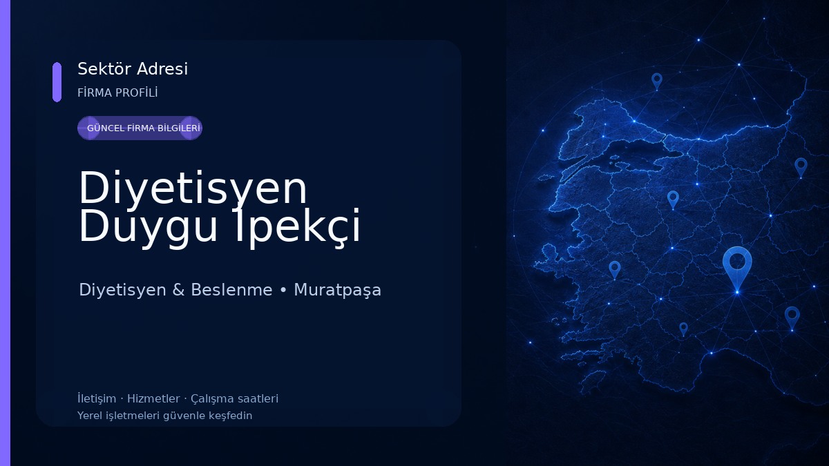 Diyetisyen Duygu İpekçi Diyetisyen & Beslenme