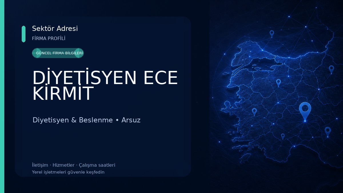 DİYETİSYEN ECE KİRMİT Diyetisyen & Beslenme