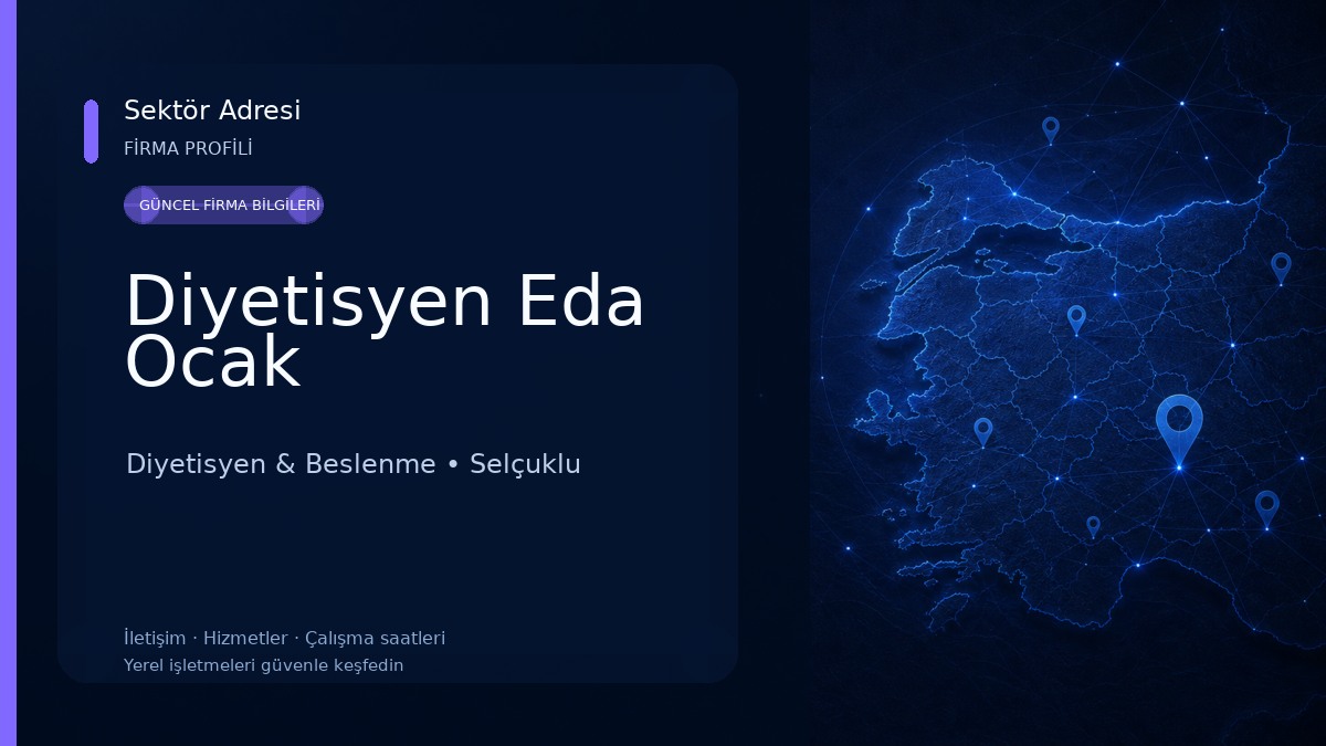 Diyetisyen Eda Ocak Diyetisyen & Beslenme