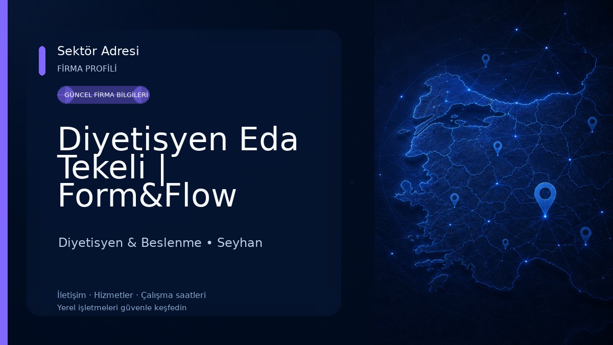 Diyetisyen Eda Tekeli | Form&Flow Sağlıklı Yaşam Merkezi Diyetisyen & Beslenme