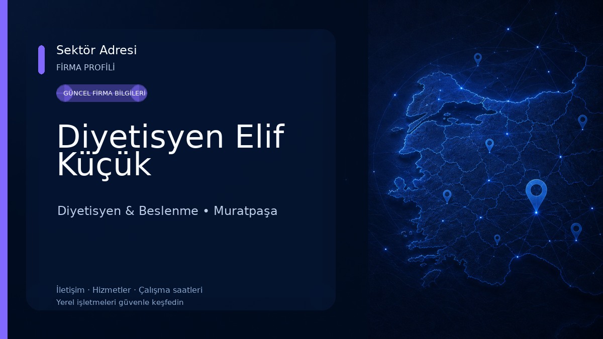 Diyetisyen Elif Küçük Diyetisyen & Beslenme