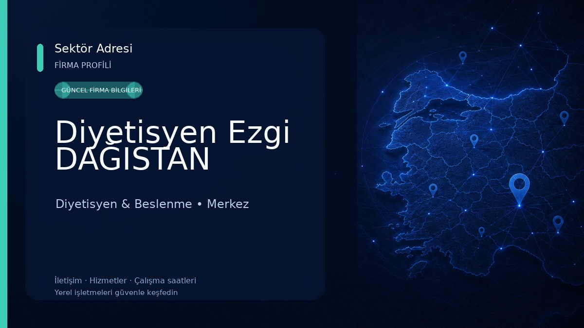 Diyetisyen Ezgi DAĞISTAN 