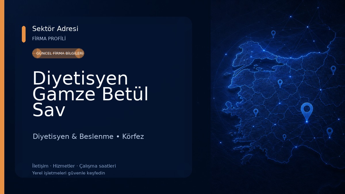 Diyetisyen Gamze Betül Sav Diyetisyen & Beslenme