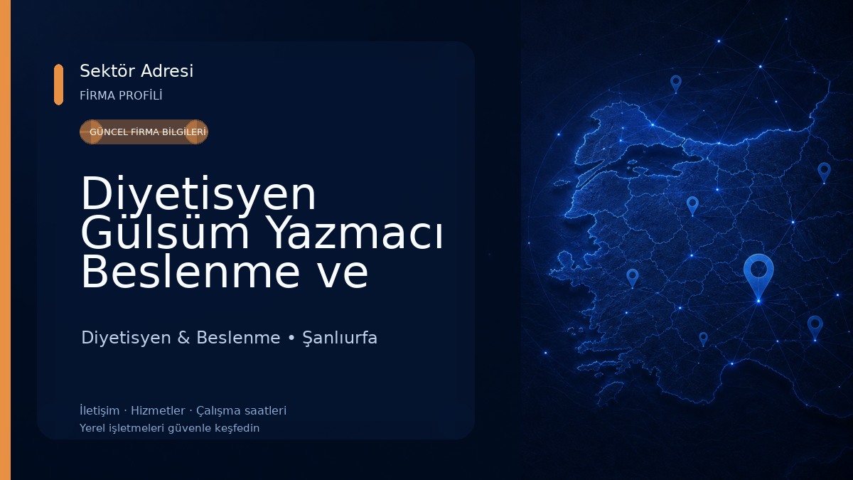 Diyetisyen Gülsüm Yazmacı Beslenme ve Diyet Danışma Merkezi Diyetisyen & Beslenme