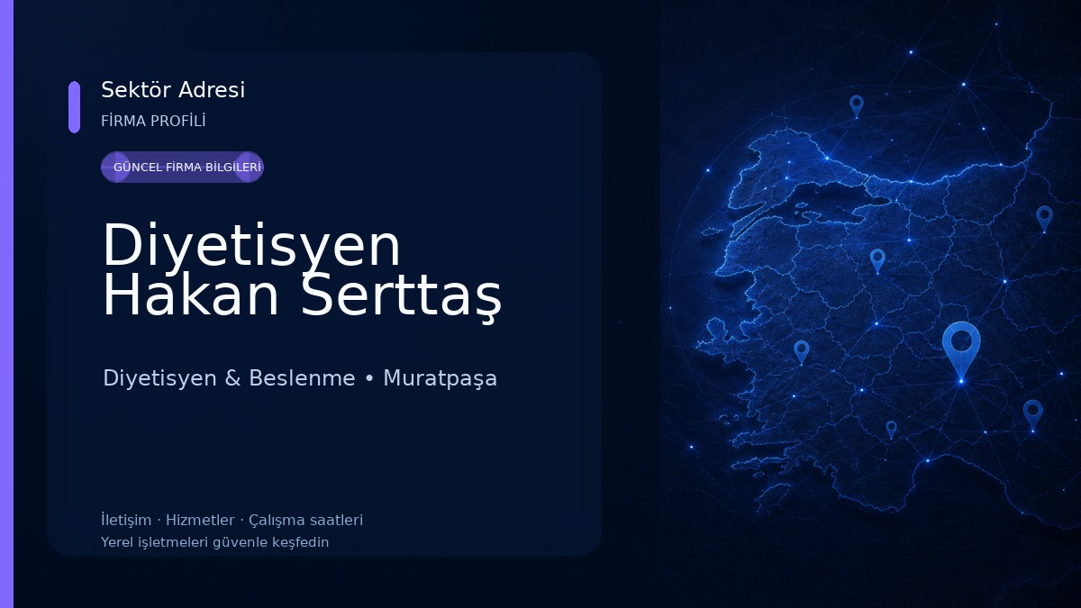 Diyetisyen Hakan Serttaş Diyetisyen & Beslenme