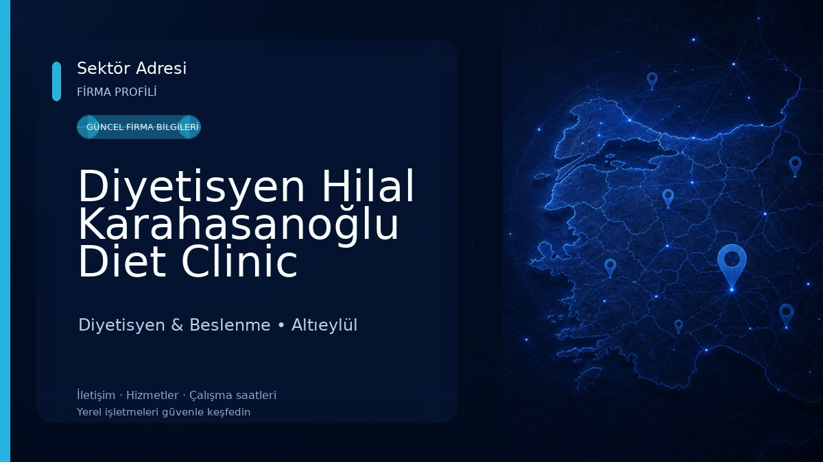 Diyetisyen Hilal Karahasanoğlu Diet Clinic Diyetisyen & Beslenme