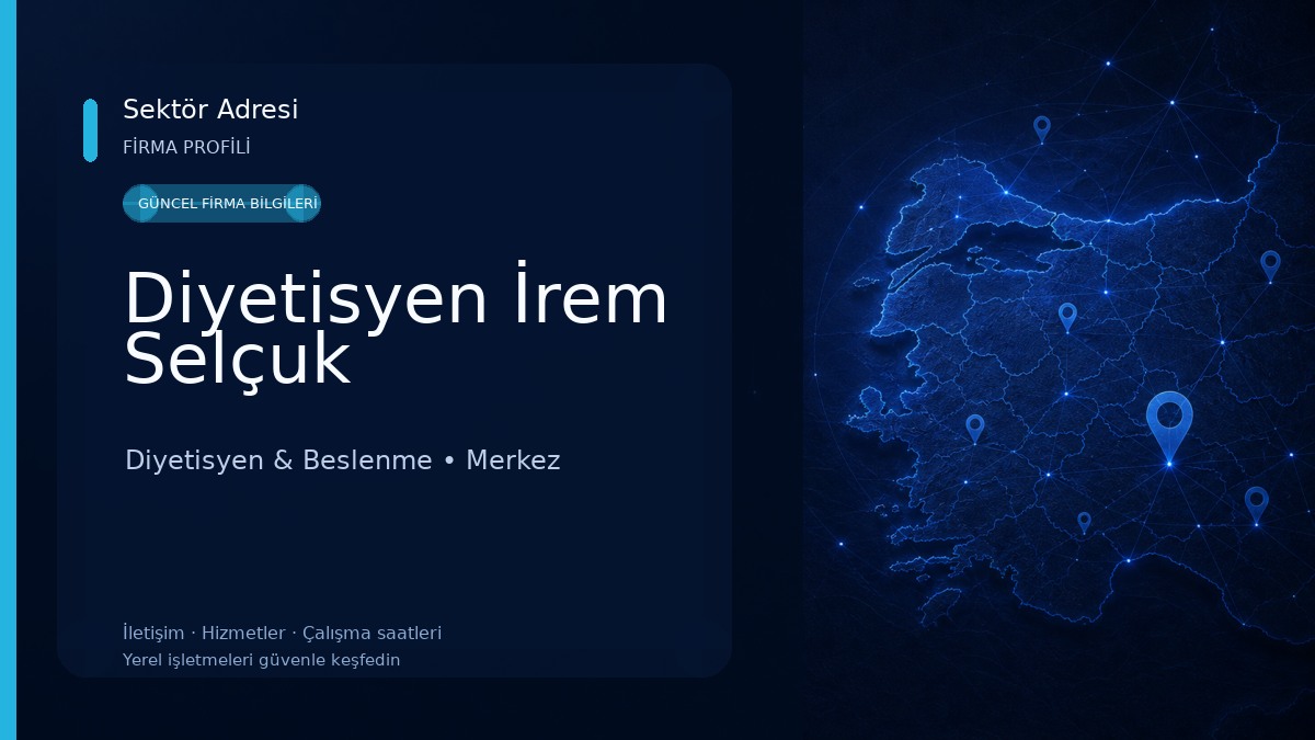 Diyetisyen İrem Selçuk Diyetisyen & Beslenme