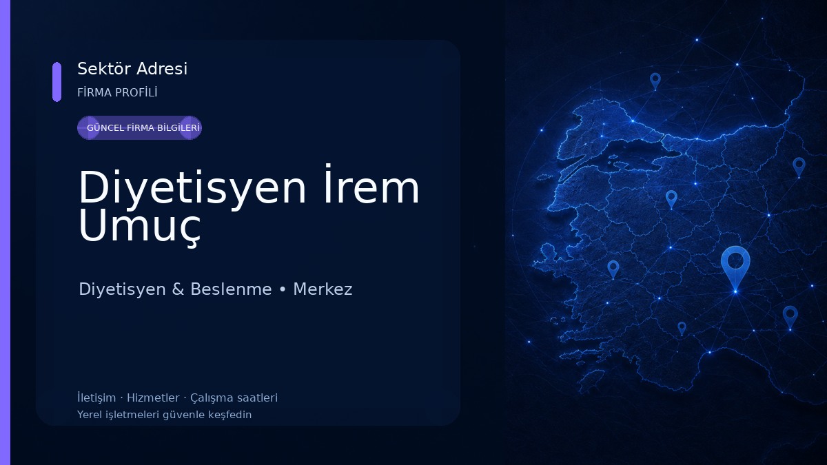 Diyetisyen İrem Umuç