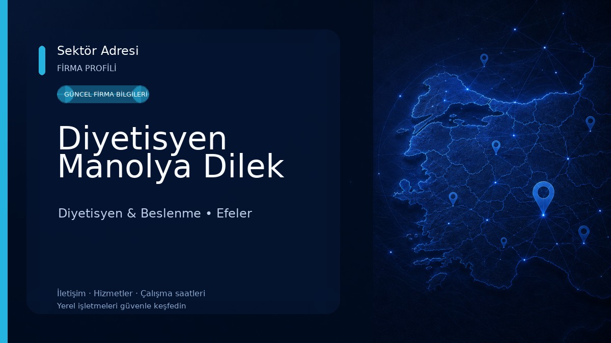 Diyetisyen Manolya Dilek Diyetisyen & Beslenme