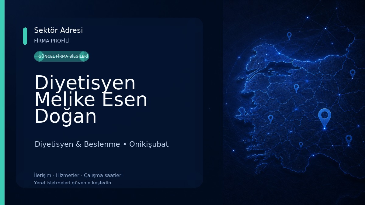 Diyetisyen Melike Esen Doğan 